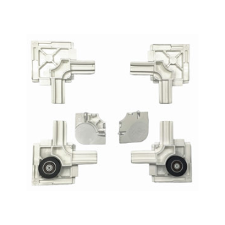 Kit esquinas mosquitera 24mm blanco