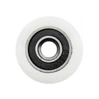Rodamiento mampara ducha agujero pasante 19mm
