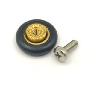 Rodamiento mampara ducha 16x4mm con tornillo